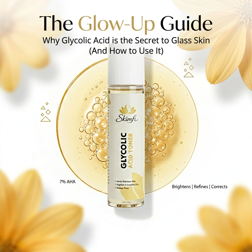 Why Glycolic Acid is the Secret to Glass Skin (And How to Use It)