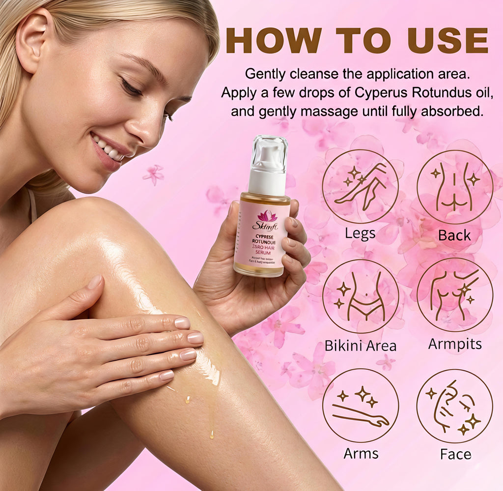 Cypress Rotundus Zero Hair Serum | Alcohol-Free | 30ml