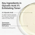 Glycolic Acid Exfoliating Toner 7% – Skin Brightening & Pore Refining Toner | 150ml